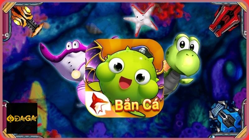 Bắn Cá Hải Tặc daga - Pháo thường và súng liên thanh